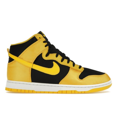 Кроссы Nike Dunk High Satin Goldenrod (W) - женская сетка размеров