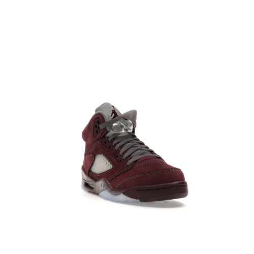 Кроссы Jordan 5 Retro Burgundy (2023) (GS) - подростковая сетка размеров