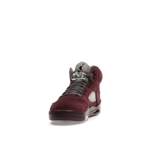 Кроссы Jordan 5 Retro Burgundy (2023) (GS) - подростковая сетка размеров