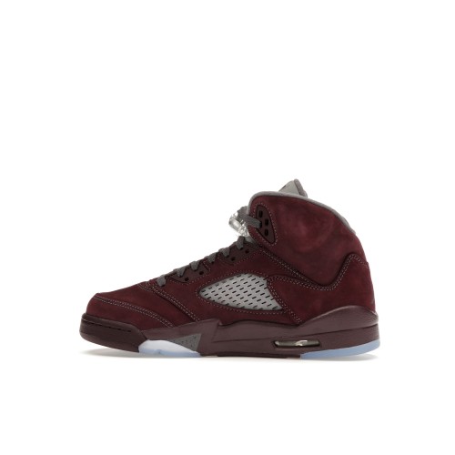 Кроссы Jordan 5 Retro Burgundy (2023) (GS) - подростковая сетка размеров