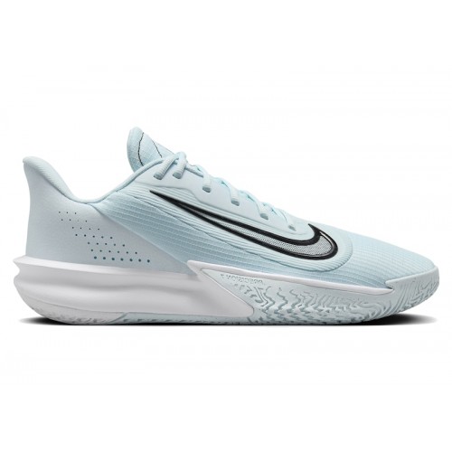 Кроссы Nike Precision 7 Glacier Blue White Light Lemon Twist Black - мужская сетка размеров