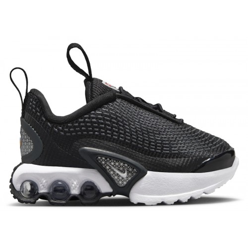 Nike Air Max DN TD Black Dark Grey White - детская сетка размеров