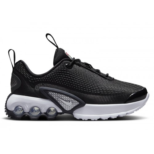 Nike Air Max DN PS Black Dark Grey White - детская сетка размеров
