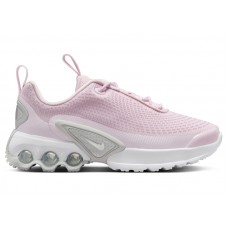 Детские Nike Air Max Dn Pink Foam Pale Pink White Metallic Silver (PS)
