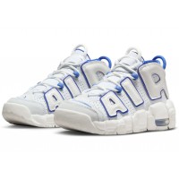 Подростковые кроссовки Nike Air More Uptempo Summit White Racer Blue (GS)