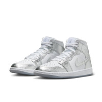 Женские Jordan 1 Mid SE Metallic Silver (W)