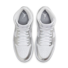 Женские Jordan 1 Mid SE Metallic Silver (W)