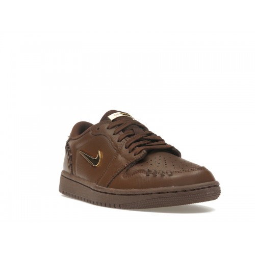Wmns Air Jordan 1 Low Method of Make Cacao Wow - женская сетка размеров