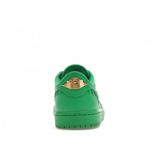 Кроссы Jordan 1 Low Method of Make Lucky Green (W) - женская сетка размеров