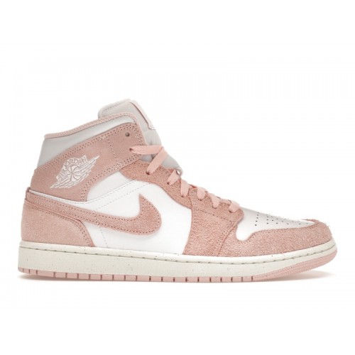 Кроссы Jordan 1 Mid SE Legend Pink - мужская сетка размеров