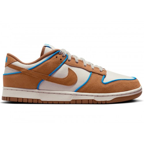 Кроссы Nike Dunk Low Retro Premium Light British Tan - мужская сетка размеров