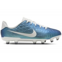 Подростковые Nike Tiempo Emerald Legend 10 Academy FG/MG Dark Atomic Teal Sail (GS)