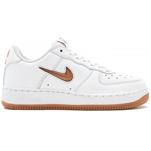 Кроссы Nike Air Force 1 07 Low Retro Color of the Month Jewel Bronze Gum - мужская сетка размеров