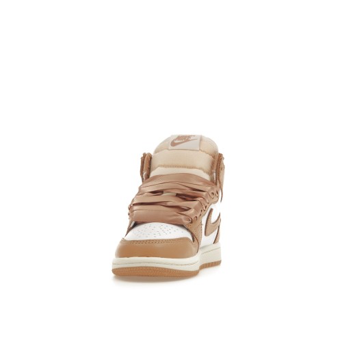 Кроссы Jordan 1 Retro High OG Praline (PS) - подростковая сетка размеров