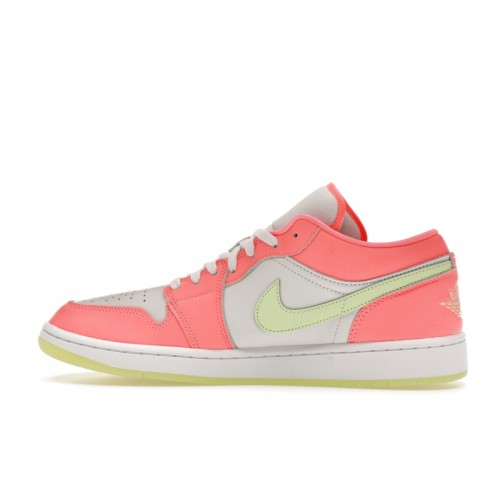 Кроссы Jordan 1 Low SE Lava Glow - мужская сетка размеров
