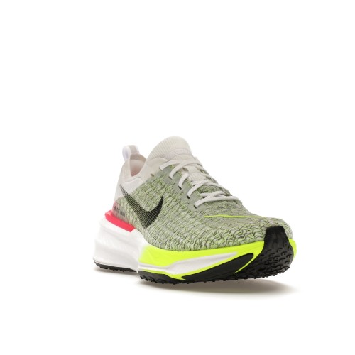 Кроссы Nike ZoomX Invincible Run 3 White Volt Hyper Pink - мужская сетка размеров
