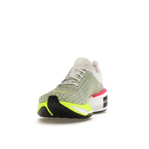 Кроссы Nike ZoomX Invincible Run 3 White Volt Hyper Pink - мужская сетка размеров