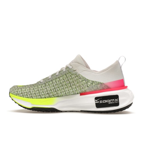 Кроссы Nike ZoomX Invincible Run 3 White Volt Hyper Pink - мужская сетка размеров
