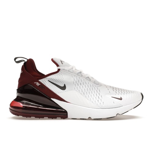 Кроссы Nike Air Max 270 Night Maroon - мужская сетка размеров