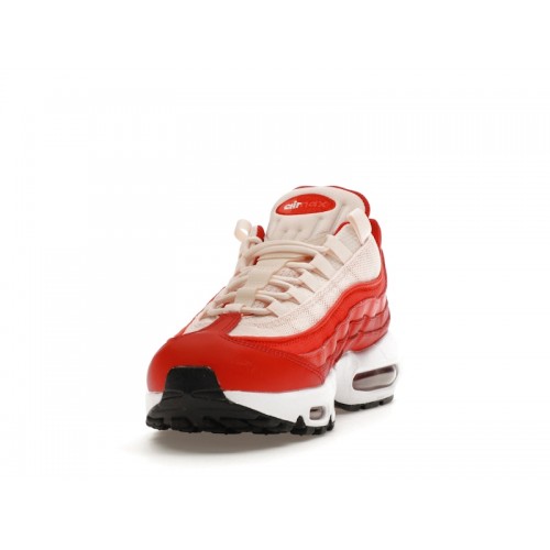 Кроссы Nike Air Max 95 Picante Red - мужская сетка размеров