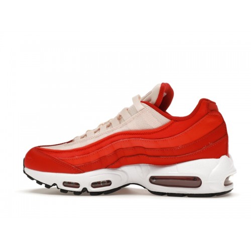 Кроссы Nike Air Max 95 Picante Red - мужская сетка размеров