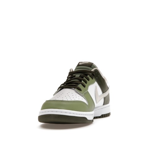 Кроссы Nike Dunk Low Oil Green Cargo Khaki - мужская сетка размеров