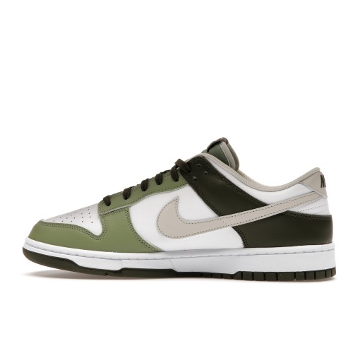 Кроссы Nike Dunk Low Oil Green Cargo Khaki - мужская сетка размеров