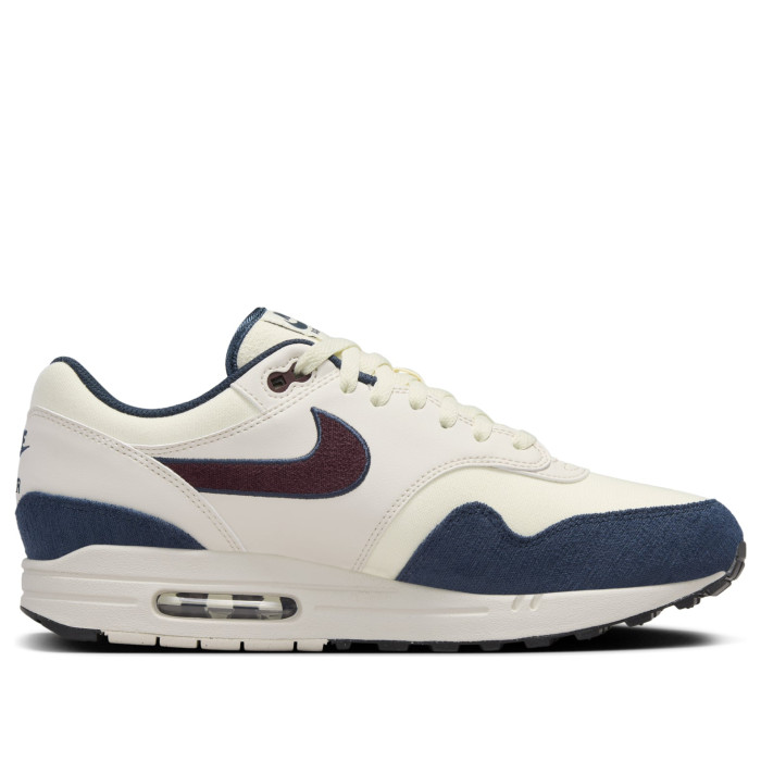 Nike Air Max 1 Coconut Milk Burgundy Crush - мужская сетка размеров Nike Air Max 1 Coconut Milk Burgundy Crush - мужская сетка размеров