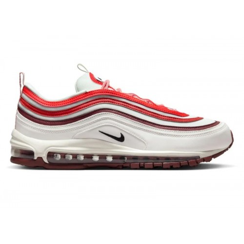 Nike Air Max 97 Dark Team Red - мужская сетка размеров