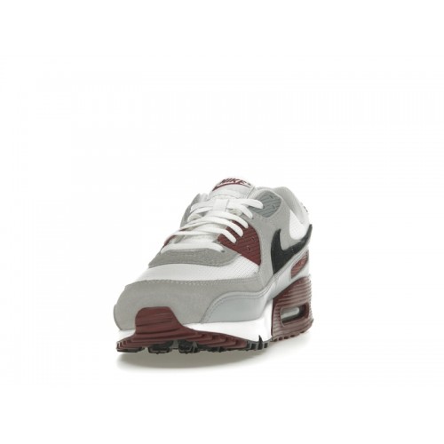 Кроссы Nike Air Max 90 Dark Team Red - мужская сетка размеров