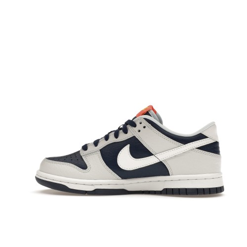 Кроссы Nike Dunk Low UV Reactive Photon Dust Midnight Navy (GS) - подростковая сетка размеров