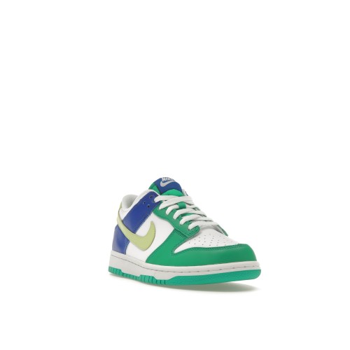 Кроссы Nike Dunk Low Stadium Green Game Royal (GS) - подростковая сетка размеров