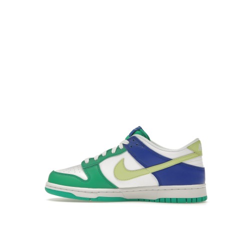 Кроссы Nike Dunk Low Stadium Green Game Royal (GS) - подростковая сетка размеров