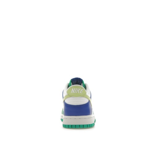 Кроссы Nike Dunk Low Stadium Green Game Royal (GS) - подростковая сетка размеров