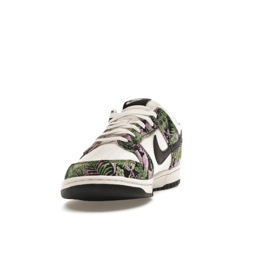 Кроссы Nike Dunk Low Floral Tapestry (W) - женская сетка размеров