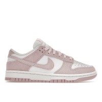 Женские кроссовки Nike Dunk Low Pink Corduroy (W)
