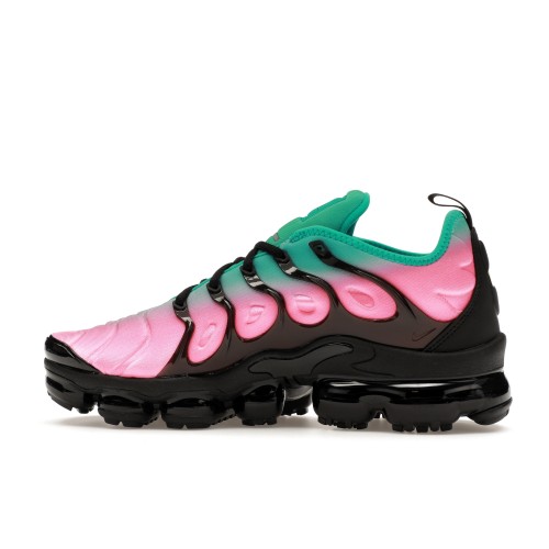 Кроссы Nike Air VaporMax Plus Pink Blast Clear Jade (W) - женская сетка размеров