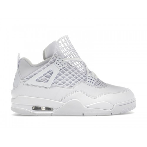 Кроссы Jordan 4 Retro Net White (W) - женская сетка размеров