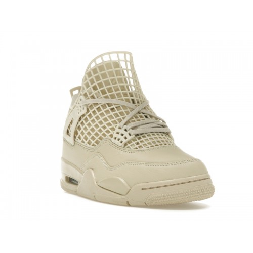 Wmns Air Jordan 4 Retro Net - Rattan - женская сетка размеров
