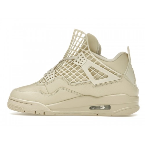 Wmns Air Jordan 4 Retro Net - Rattan - женская сетка размеров