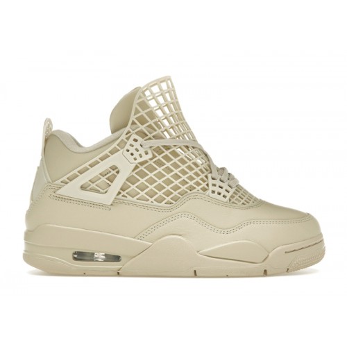 Wmns Air Jordan 4 Retro Net - Rattan - женская сетка размеров