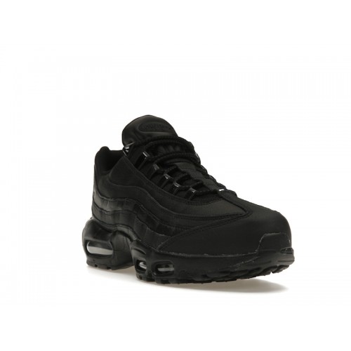 Кроссы Nike Air Max 95 Jewel Triple Black - мужская сетка размеров