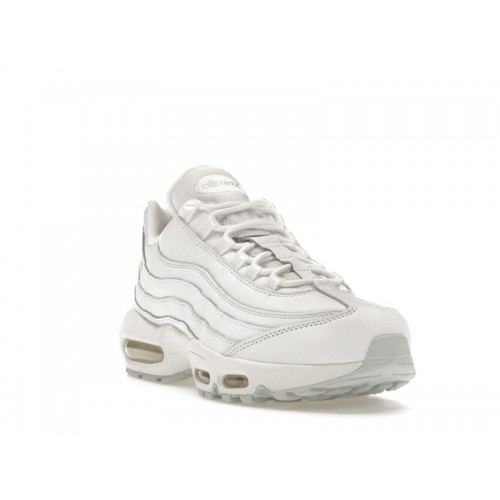 Кроссы Nike Air Max 95 Jewel Triple White - мужская сетка размеров