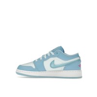 Подростковые Jordan 1 Low SE Aquarius Blue (GS)