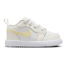 Детские кроссовки Jordan 1 Retro Low ALT Sail Light Laser Orange (PS)