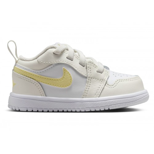 Air Jordan 1 Low ALT TD Sail Light Laser Orange - детская сетка размеров