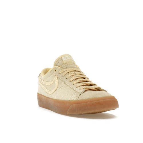 Кроссы Nike SB Blazer Low Pro GT Pale Vanilla Gum - мужская сетка размеров