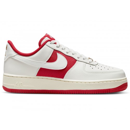 Кроссы Nike Air Force 1 Low 07 LV8 Athletic Department Sail University Red - мужская сетка размеров