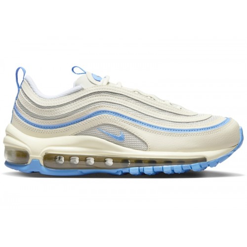 Кроссы Nike Air Max 97 Athletic Department Sail University Blue (W) - женская сетка размеров