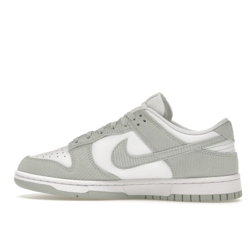 Кроссы Nike Dunk Low Light Silver Corduroy (W) - женская сетка размеров